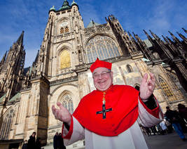 Le nouveau cardinal a Prague