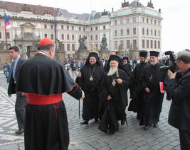 Návštěva patriarchy Bartoloměje 23. květen 2013