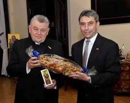 Adventní setkání s prezidentem Zemanem 9. prosince 2013