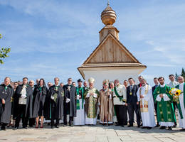 Požehnání kapličky sv. Lazara