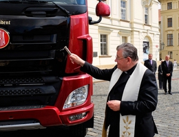 Požehnání nové Tatře Präsident