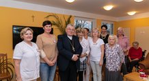 Kardinál navštívil Dům pokojného stáří sv. Ludmily