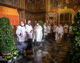 Easter 2021 in Prague´s Cathedral